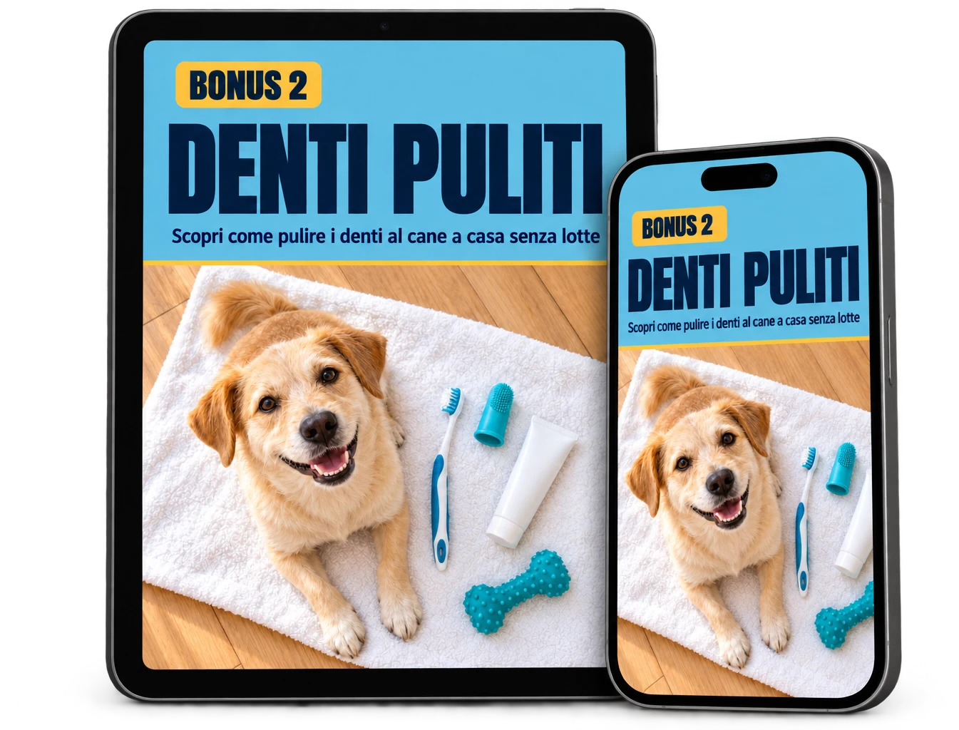 Il bonus Denti Puliti su tablet e telefono